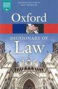 Cover of Oxford Dictionary of Law