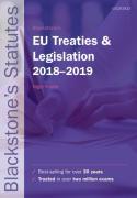 Cover of Blackstone's EU Treaties and Legislation 2018-2019