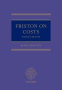 Cover of Friston on Costs 3rd ed (Book and Digital Pack)