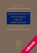 Cover of Expropriation in Investment Treaty Arbitration (eBook)