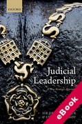 Cover of Judicial Leadership: A New Strategic Approach (eBook)