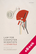 Cover of Law for Computer Scientists and Other Folk (eBook)
