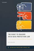 Cover of The Right to Erasure in EU Data Protection Law