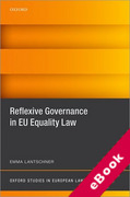 Cover of Reflexive Governance in EU Equality Law (eBook)