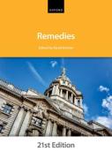 Cover of Bar Manual: Remedies