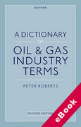 Cover of A Dictionary of Oil and Gas Industry Terms (eBook)