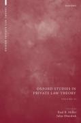 Cover of Oxford Studies in Private Law Theory, Volume II