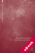 Cover of Oxford Studies in Private Law Theory, Volume II (eBook)