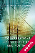 Cover of Conversations in Philosophy, Law, and Politics (eBook)