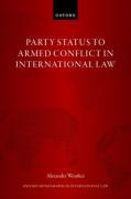 Cover of Party Status to Armed Conflict in International Law