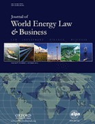 Cover of Journal of World Energy Law and Business: Online Only