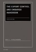Cover of Export Control and Embargo Handbook