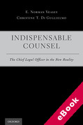 Cover of Indispensable Counsel: The Chief Legal Officer in the New Reality (eBook)