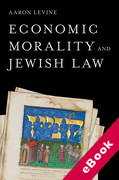 Cover of Economic Morality and Jewish Law (eBook)