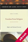 Cover of Freedom From Religion: Rights and National Security (eBook)