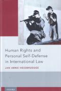 Cover of Human Rights and Personal Self-Defense in International Law