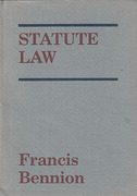 Cover of Statute Law