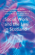 Cover of Social Work and the Law in Scotland