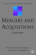 Cover of Mergers and Acquisitions: Current Issues