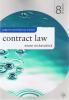 Cover of Palgrave Law Masters: Contract Law
