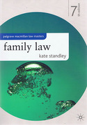 Cover of Palgrave Law Masters: Family Law