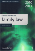 Cover of Core Statutes on Family Law 2010-2011
