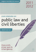 Cover of Core Statutes on Public Law & Civil Liberties 2011-2012