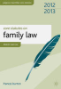 Cover of Core Statutes on Family Law 2012-2013