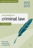 Cover of Core Statutes on Criminal Law 2012-2013