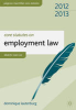 Cover of Core Statutes on Employment Law 2012-2013