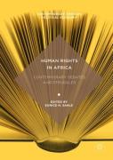 Cover of Human Rights in Africa: Contemporary Debates and Struggles