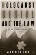Cover of Holocaust Denial and the Law: A Comparative Study