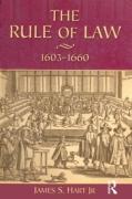 Cover of The Rule of Law, 1603-1660: Crowns, Courts and Judges