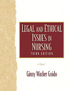 Cover of Legal Issues in Nursing