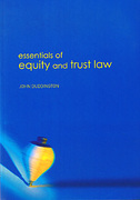 Cover of Essentials of Equity and Trusts Law