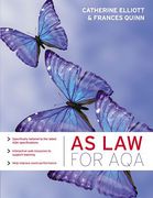 Cover of AS Law for AQA