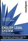 Cover of Law Express: English Legal System
