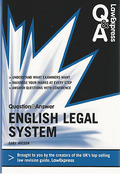 Cover of Law Express Question & Answer: English Legal System Law 