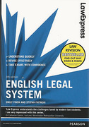 Cover of Law Express: English Legal System