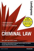 Cover of Law Express: Criminal Law