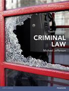 Cover of Criminal Law