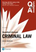 Cover of Law Express Question &#38; Answer: Criminal Law (eBook)
