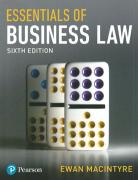Cover of Essentials of Business Law