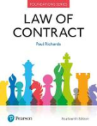 Cover of Law of Contract