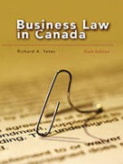 Cover of Business Law in Canada