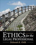 Cover of Ethics for the Legal Professional