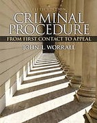 Cover of Criminal Procedure: From First Contact to Appeal