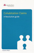 Cover of Cohabitation Claims: A Resolution Guide