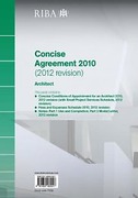 Cover of RIBA Concise Agreement 2010 (2012 revision): Architect