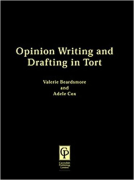 Cover of Opinion Writing and Drafting In Tort